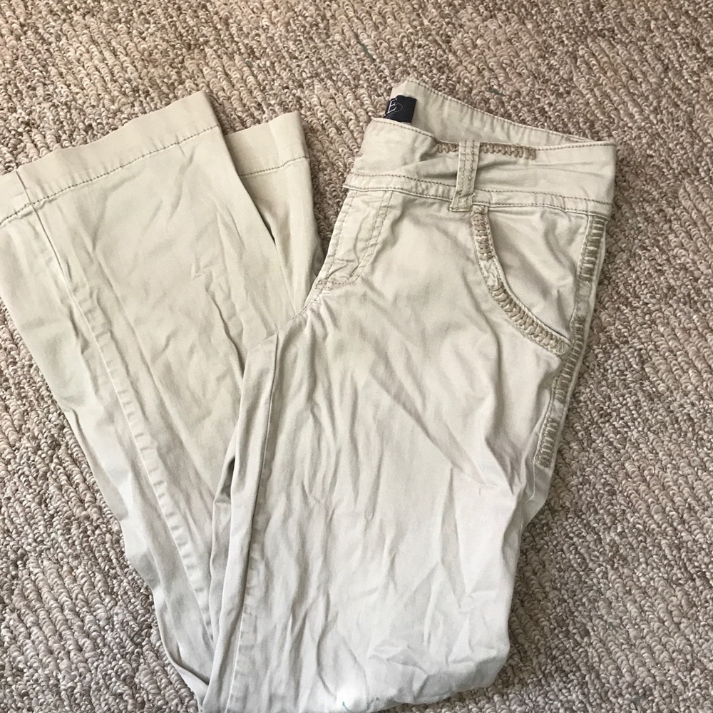 BKE MOLLY KHAKI PANTS SZ 29